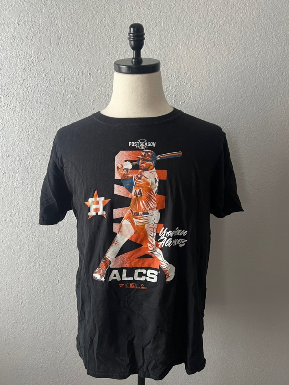 Fanatics Black Houston Astros Yordan Alvarez ALCS Graphic Tee
